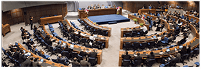 Picture of a conference hall 